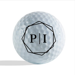 Slandase Custom Initial Golf Ball Stamp in Any Design