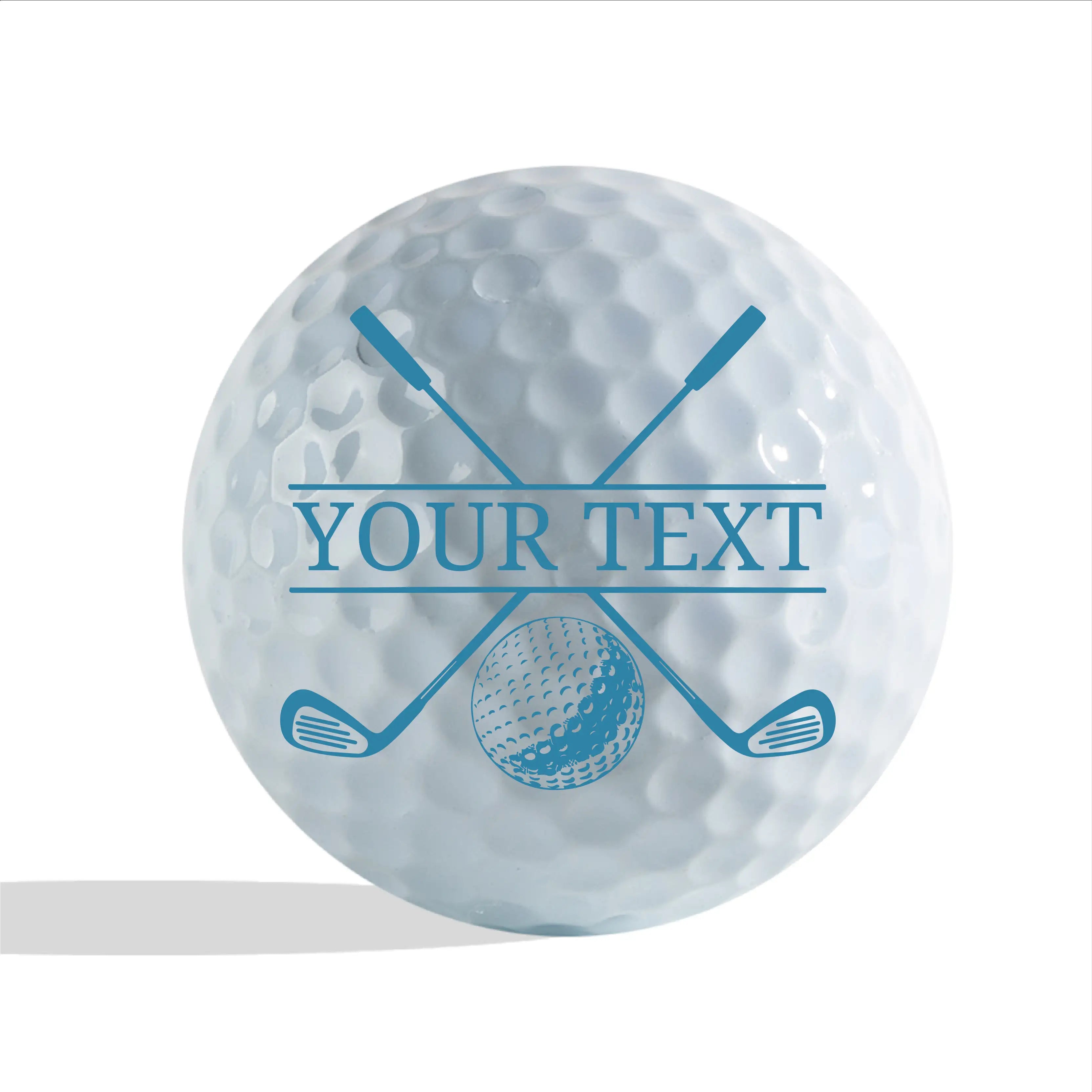 Slandase Customization Your Text Golf Ball Stamp Set