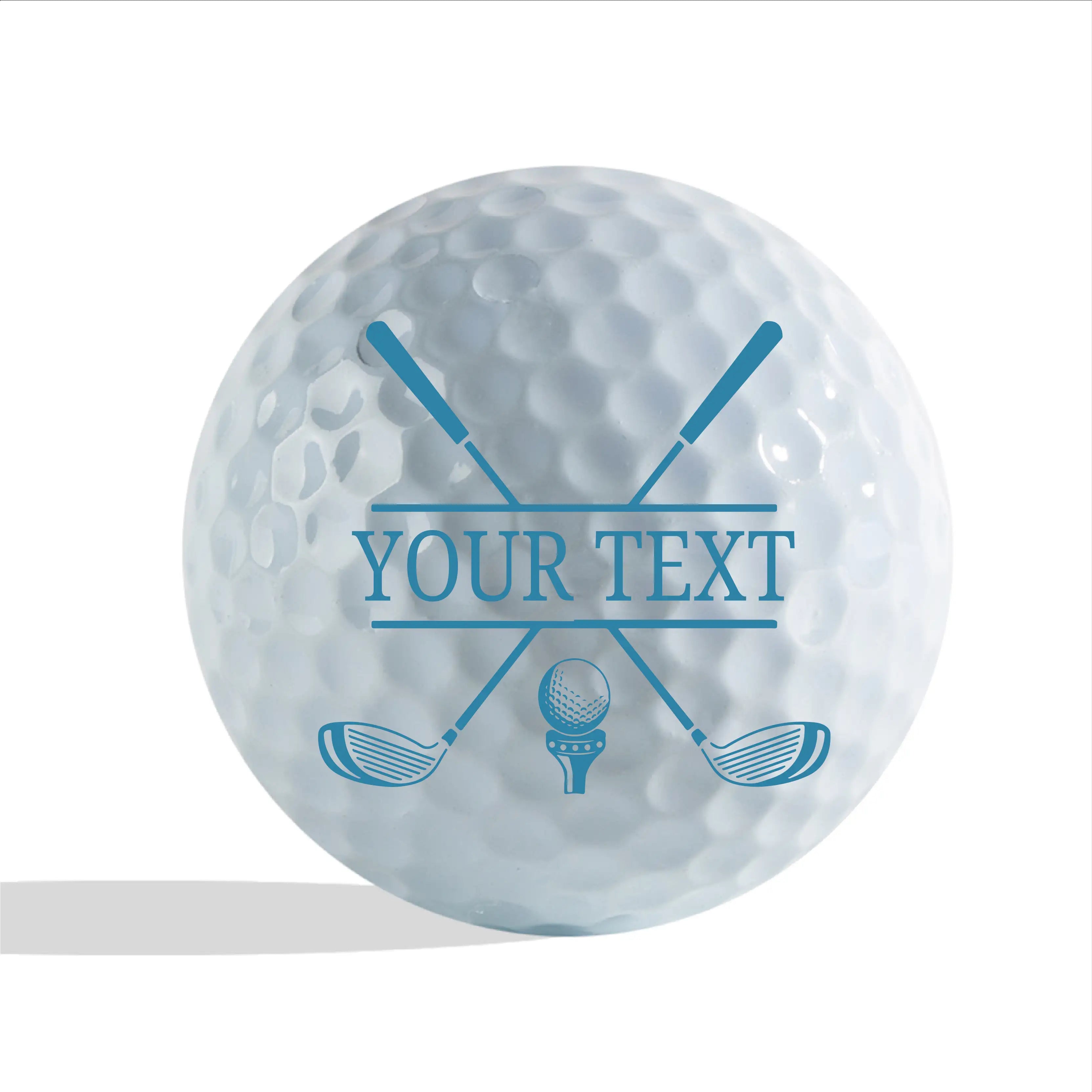 Slandase Personalized Golf Ball Stamp Set