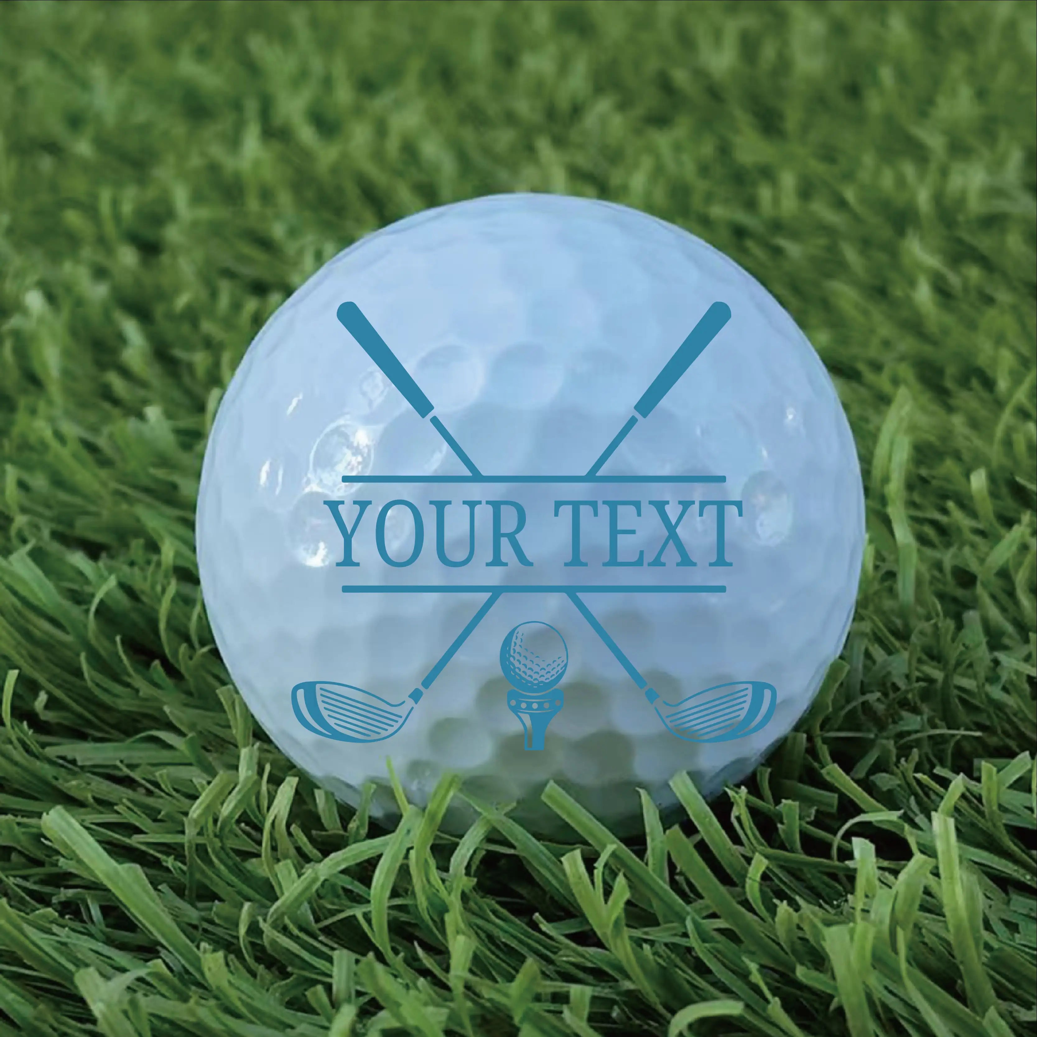 Slandase Personalized Golf Ball Stamp Set
