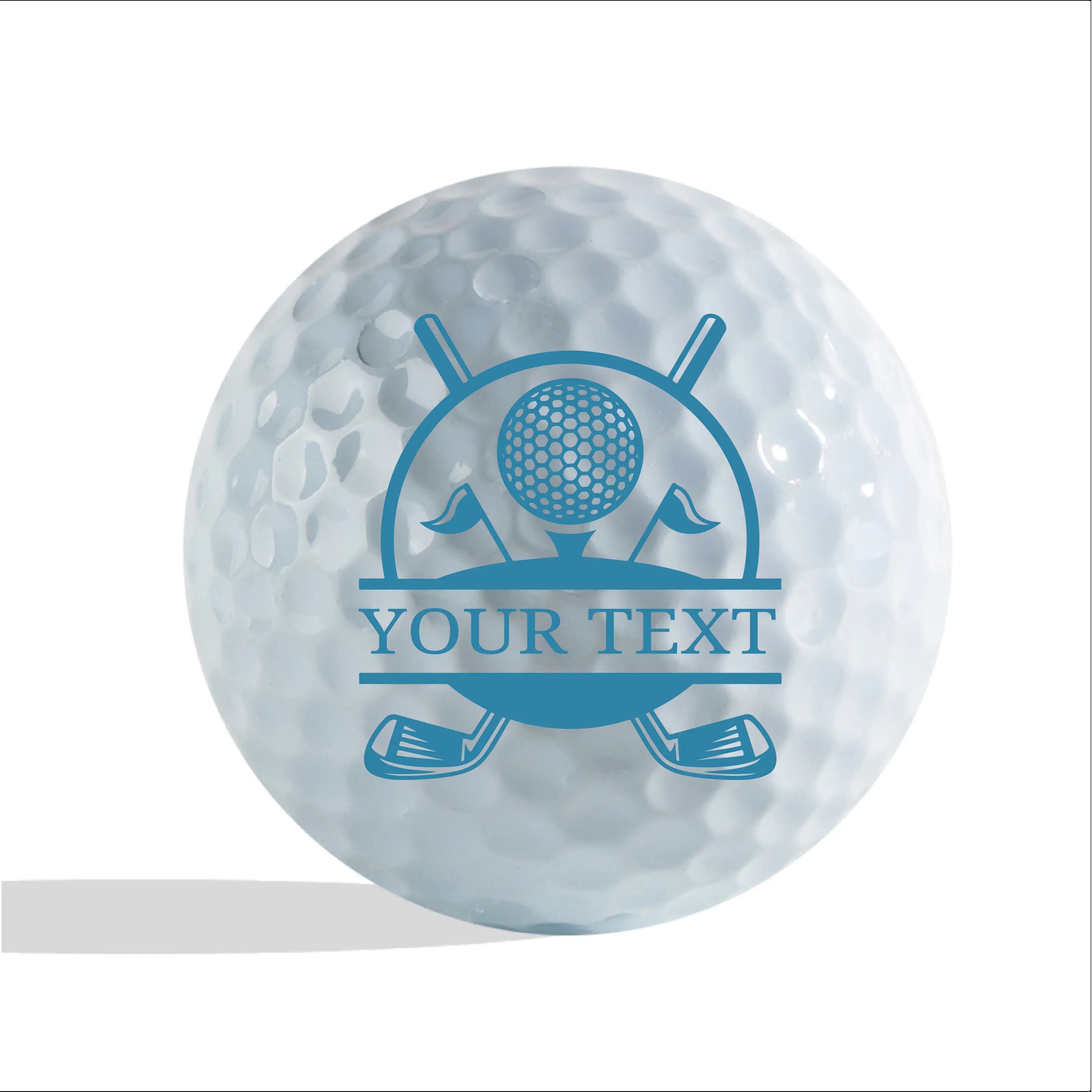 Slandase Customized with Name Golf Ball Stamp