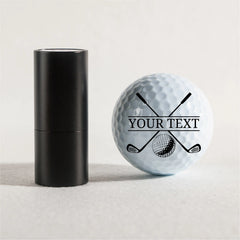 Slandase Customization Your Text Golf Ball Stamp Set