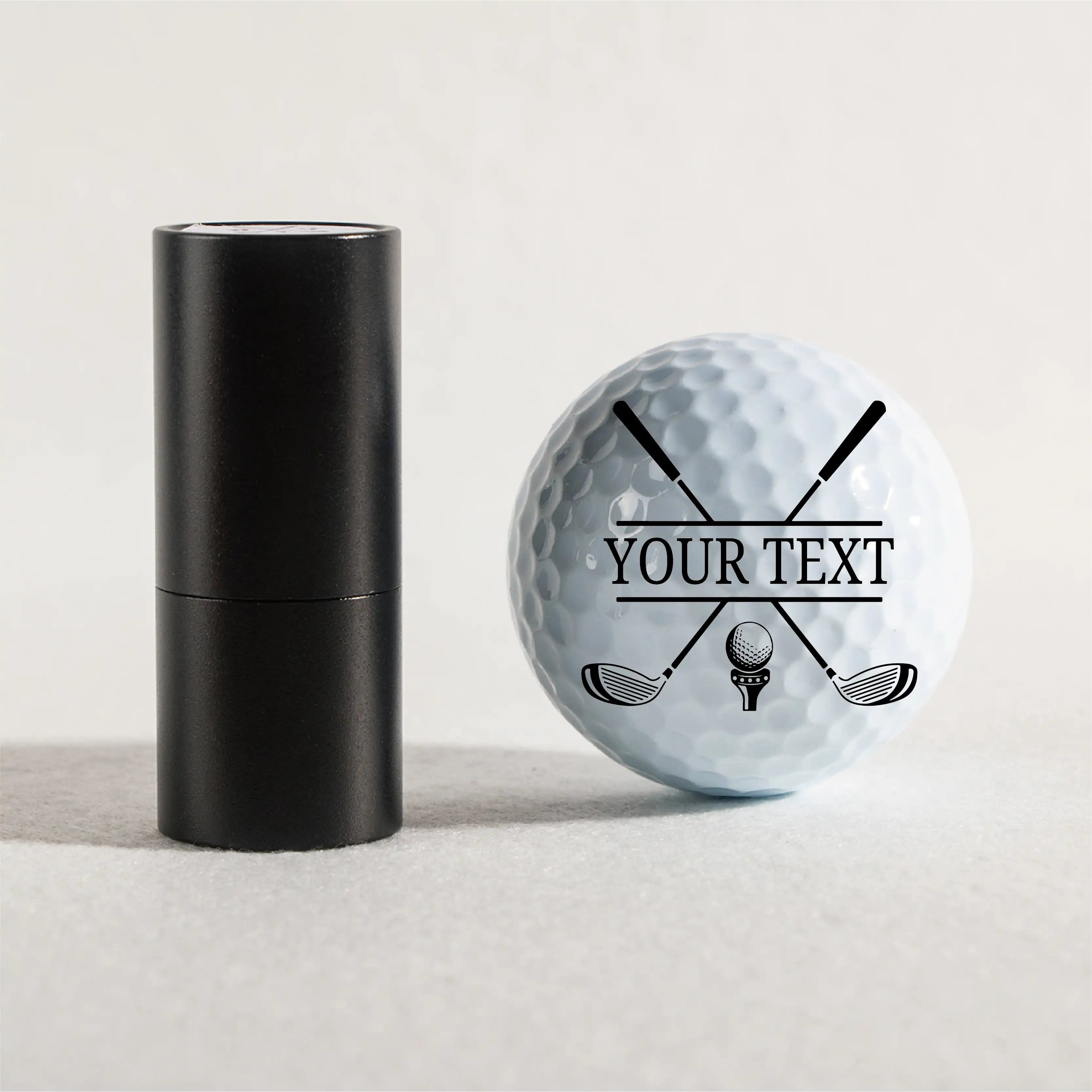 Slandase Personalized Golf Ball Stamp Set