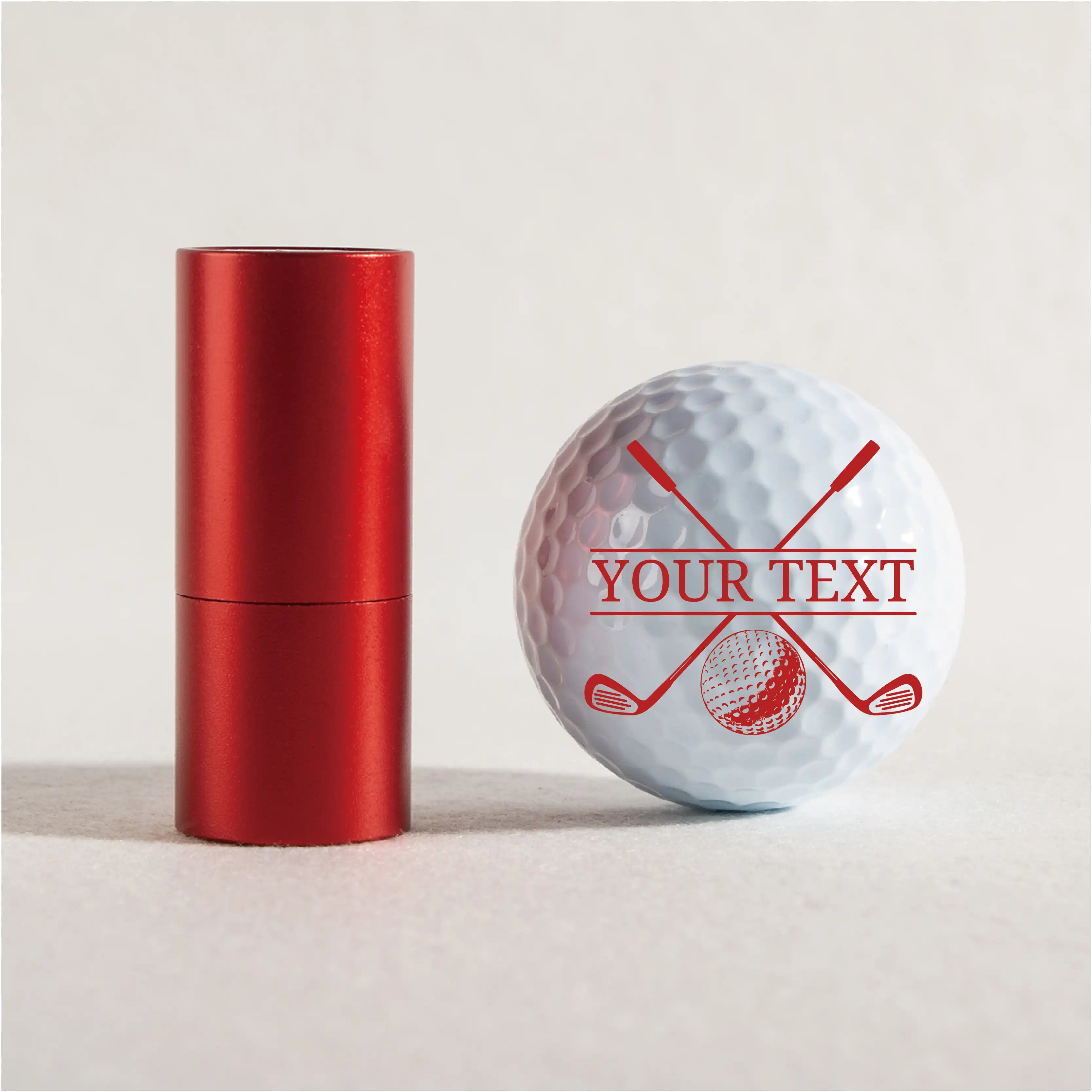Slandase Customization Your Text Golf Ball Stamp Set