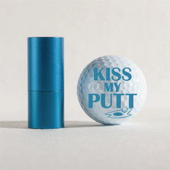 Slandase Kiss My Putt Golf Ball Stamp