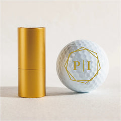 Slandase Custom Initial Golf Ball Stamp in Any Design
