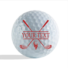 Slandase Personalized Golf Ball Stamp Set