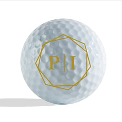 Slandase Custom Initial Golf Ball Stamp in Any Design