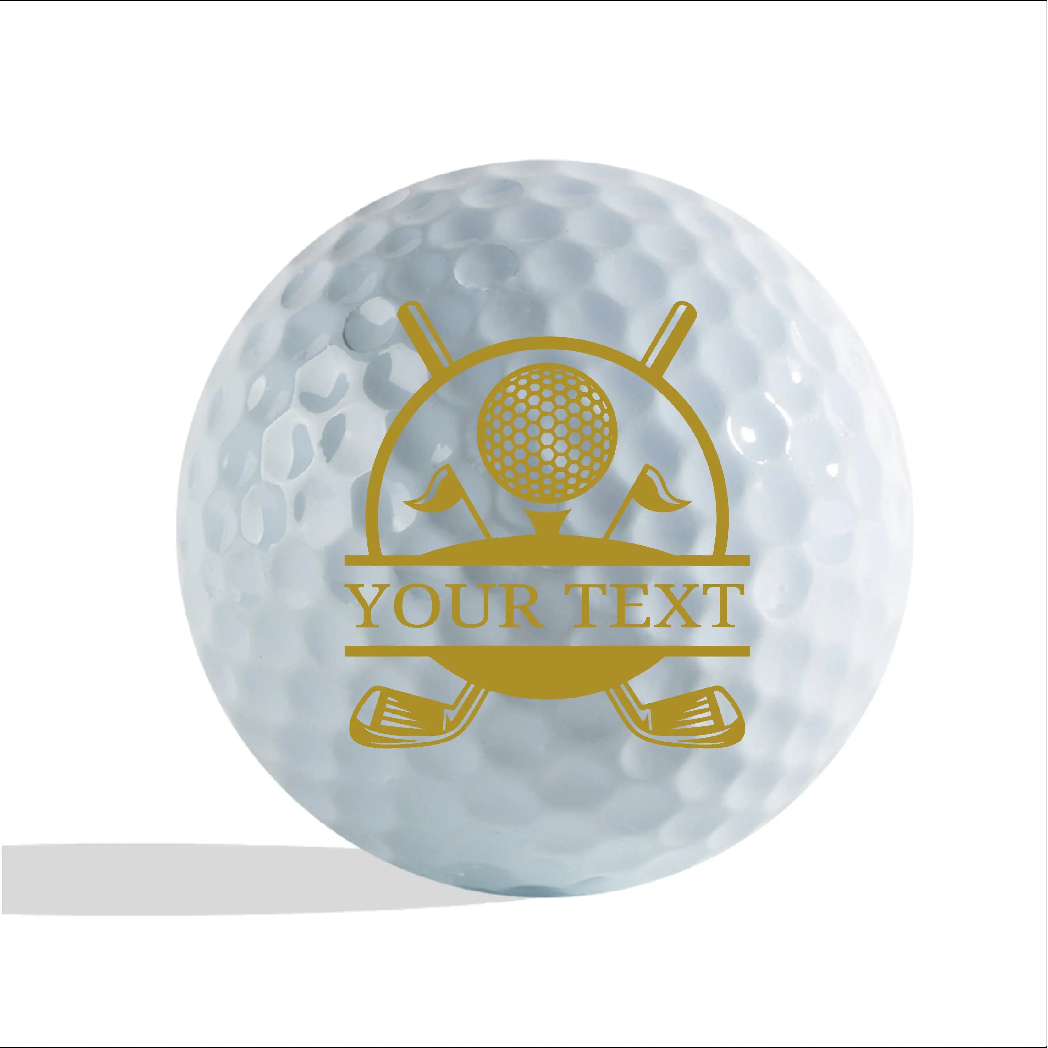 Slandase Customized with Name Golf Ball Stamp Set